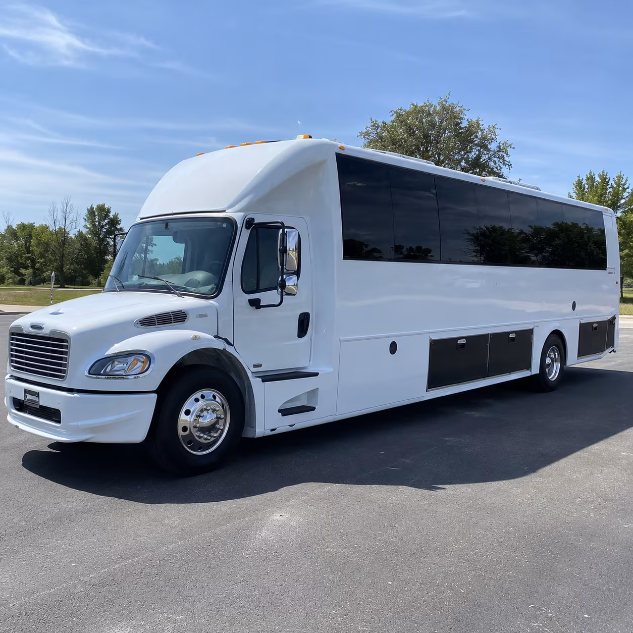 blaine 40 passenger party bus