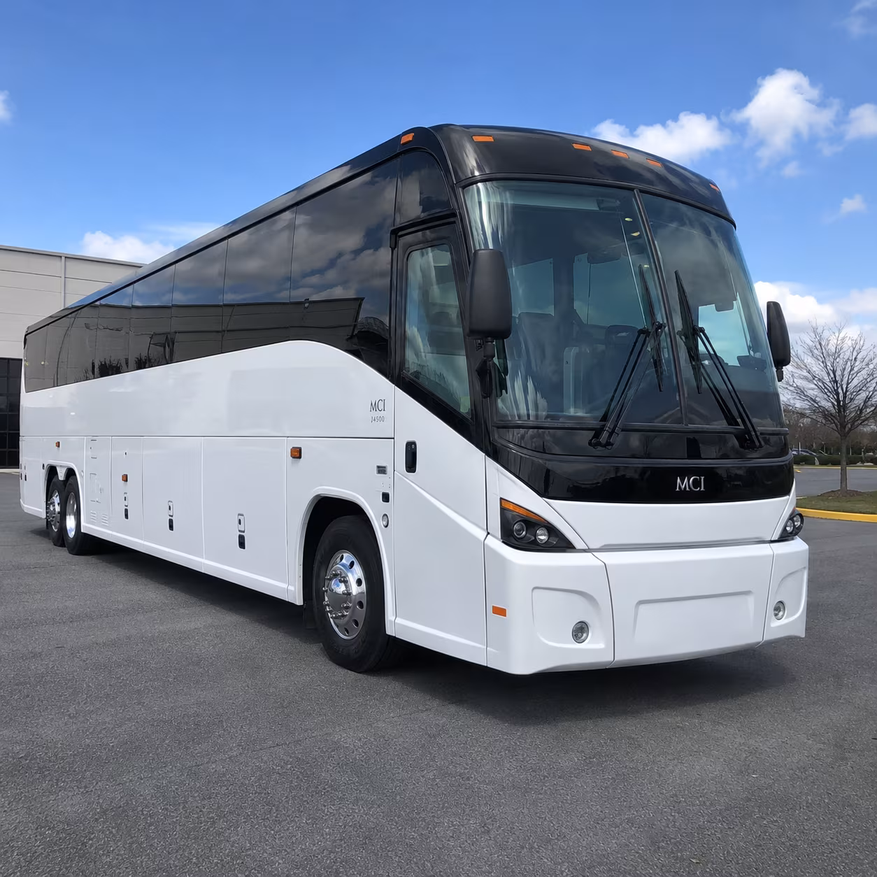 blaine 56 passenger charter bus
