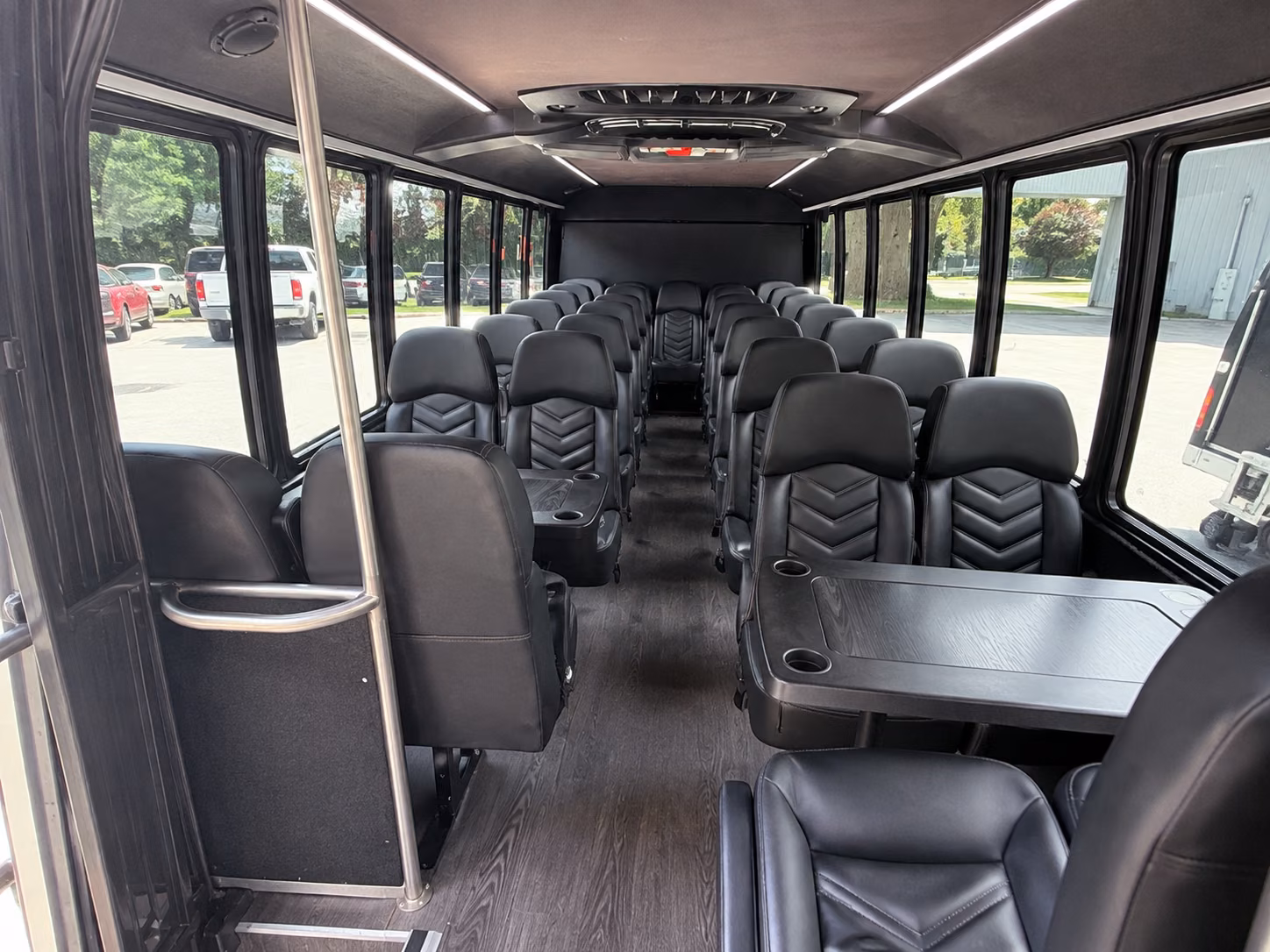 blaine airport transportation onboard seating