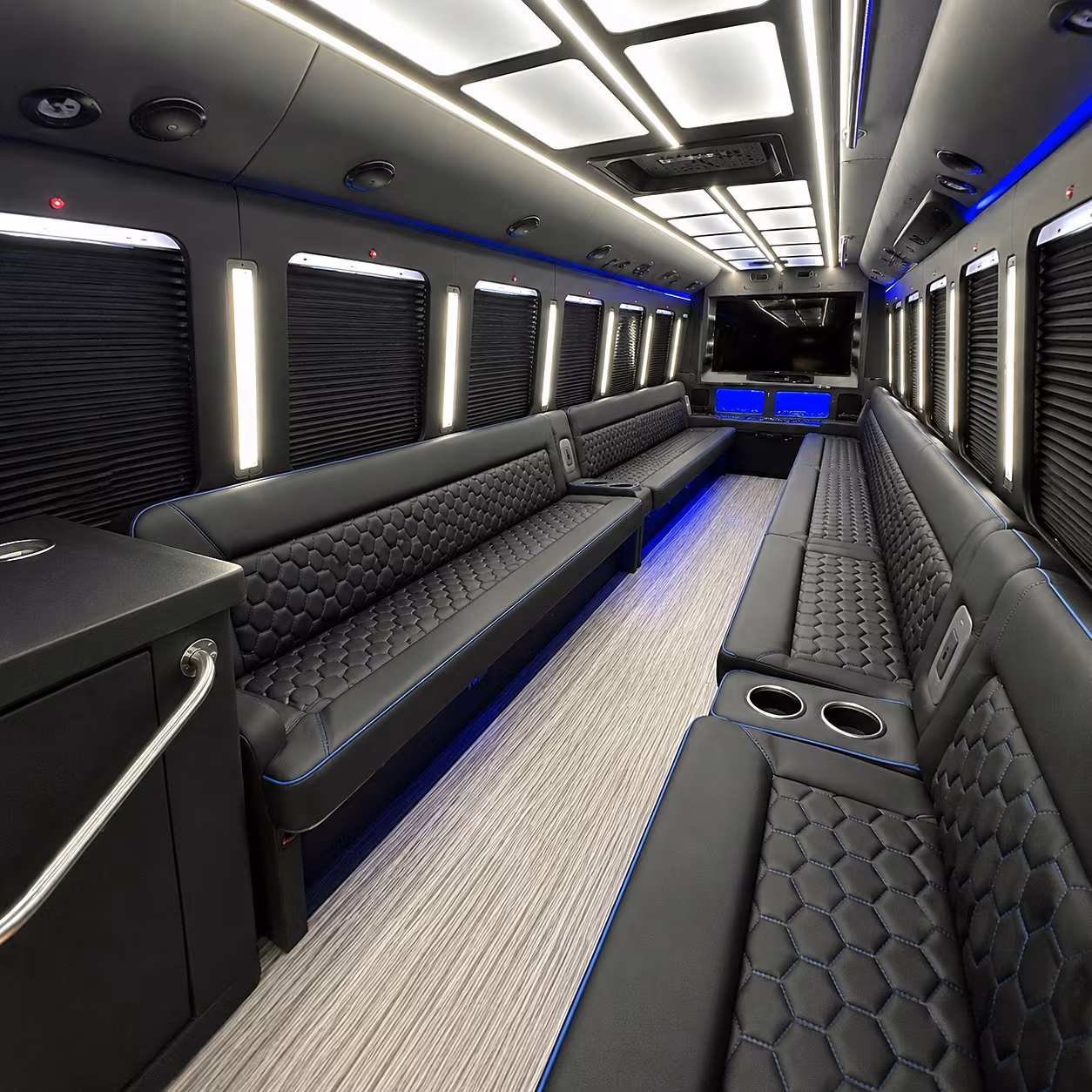 blaine birthday party bus rental