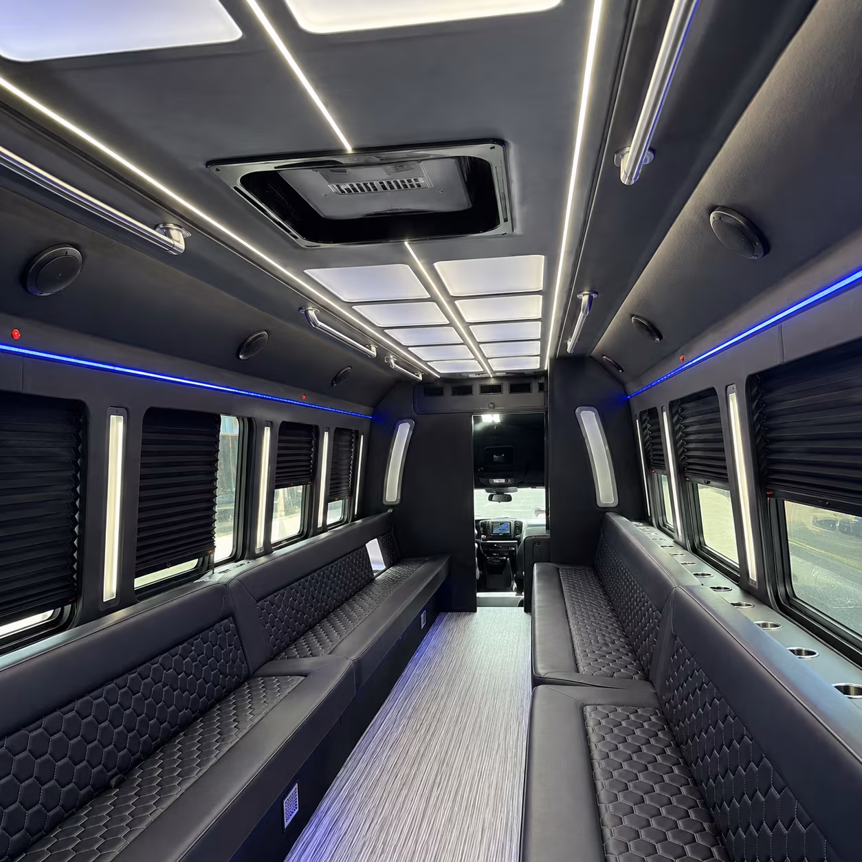 blaine holiday party bus rental