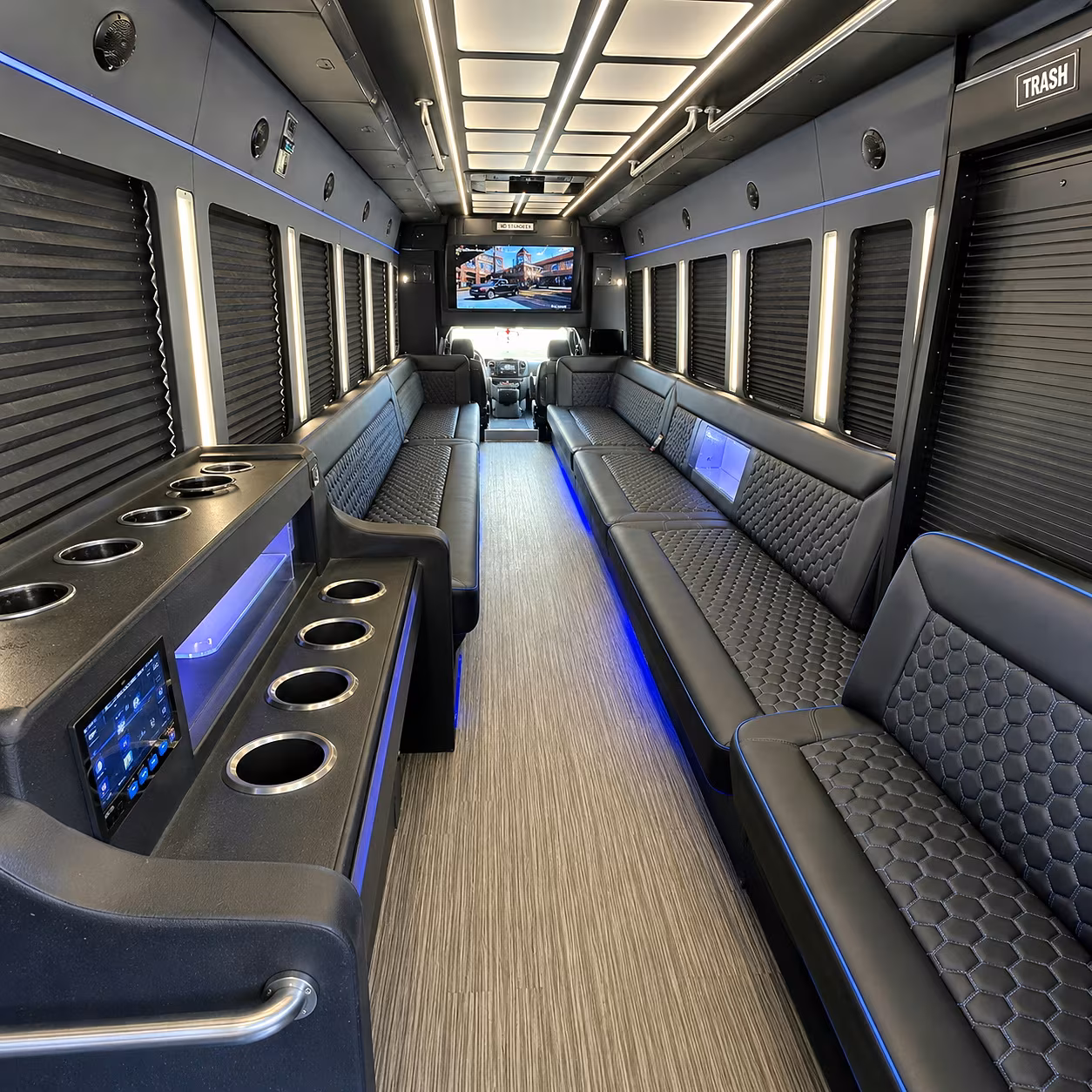 blaine party bus rentals inside