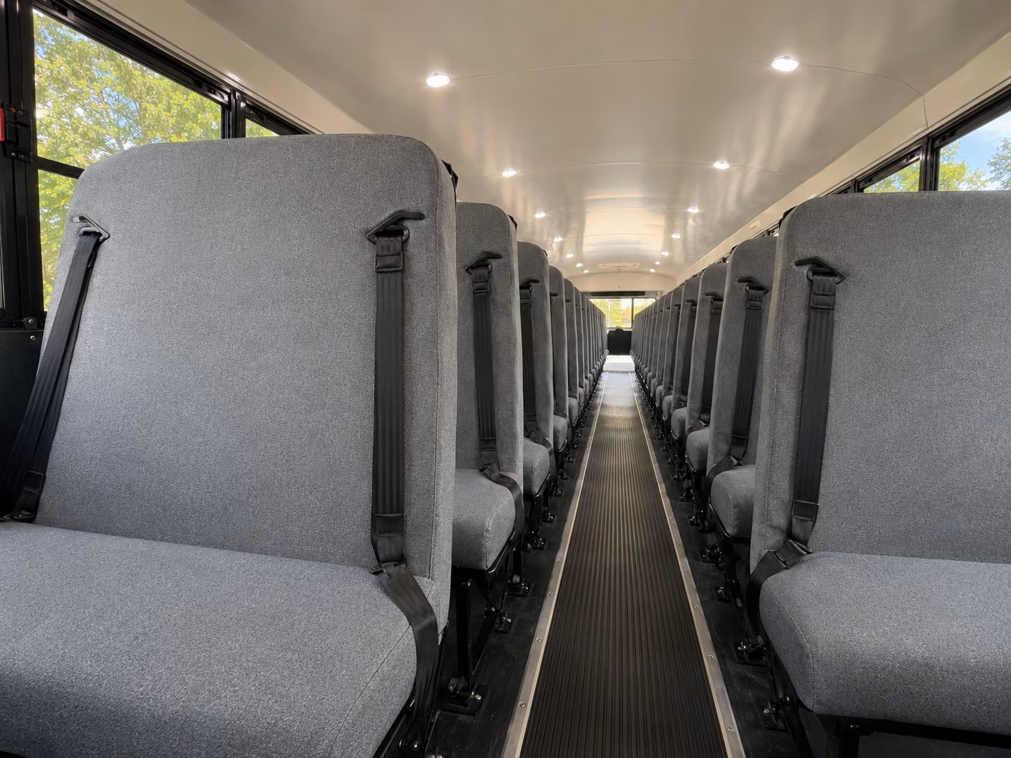 blaine school bus inside