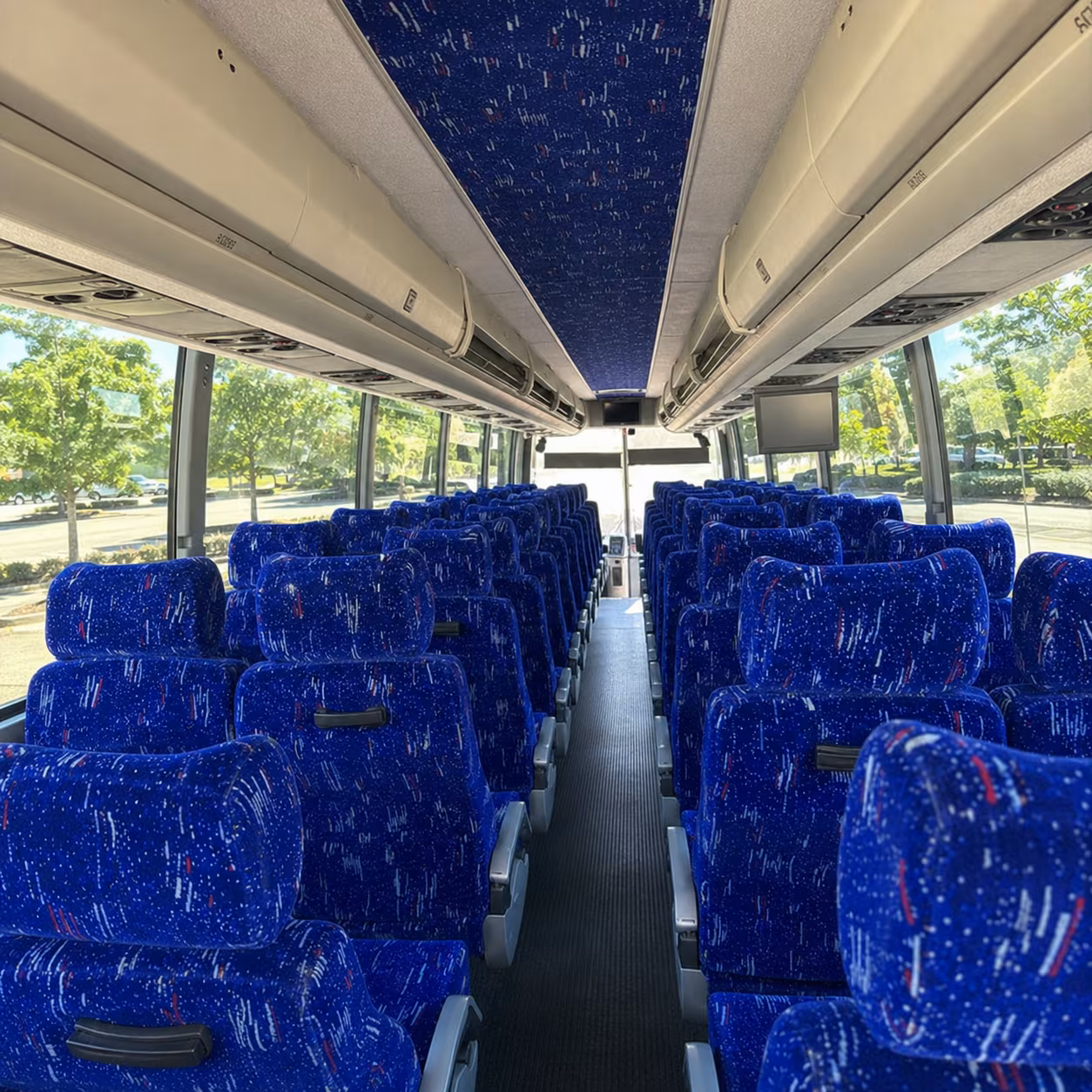 blaine sporting event transportation onboard seating