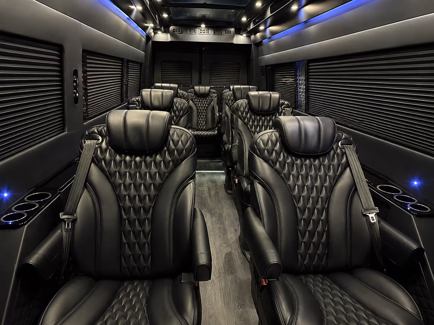 blaine sprinter van with driver interior