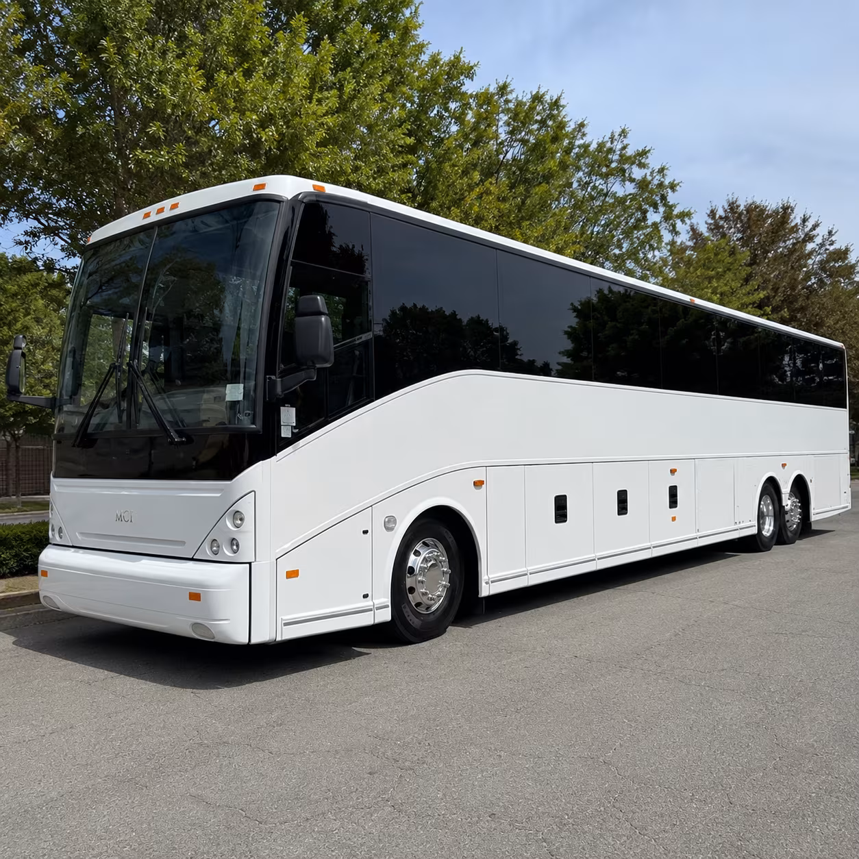 bus rental options for blaine trips