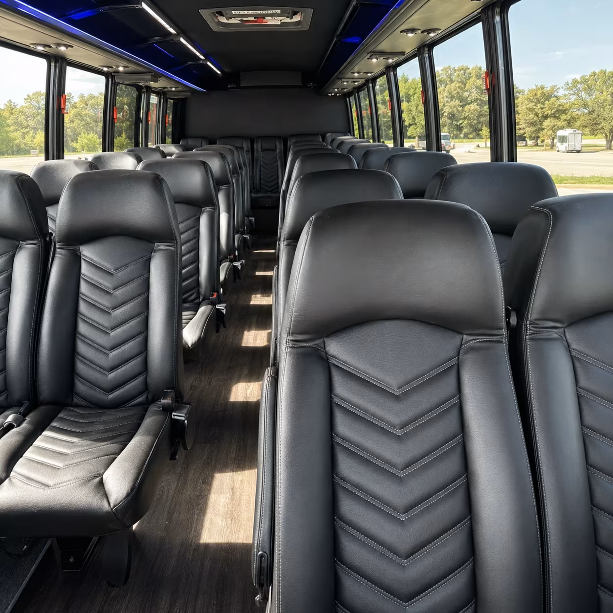 can i book a one way a round trip or a multi day package for a bus in blaine