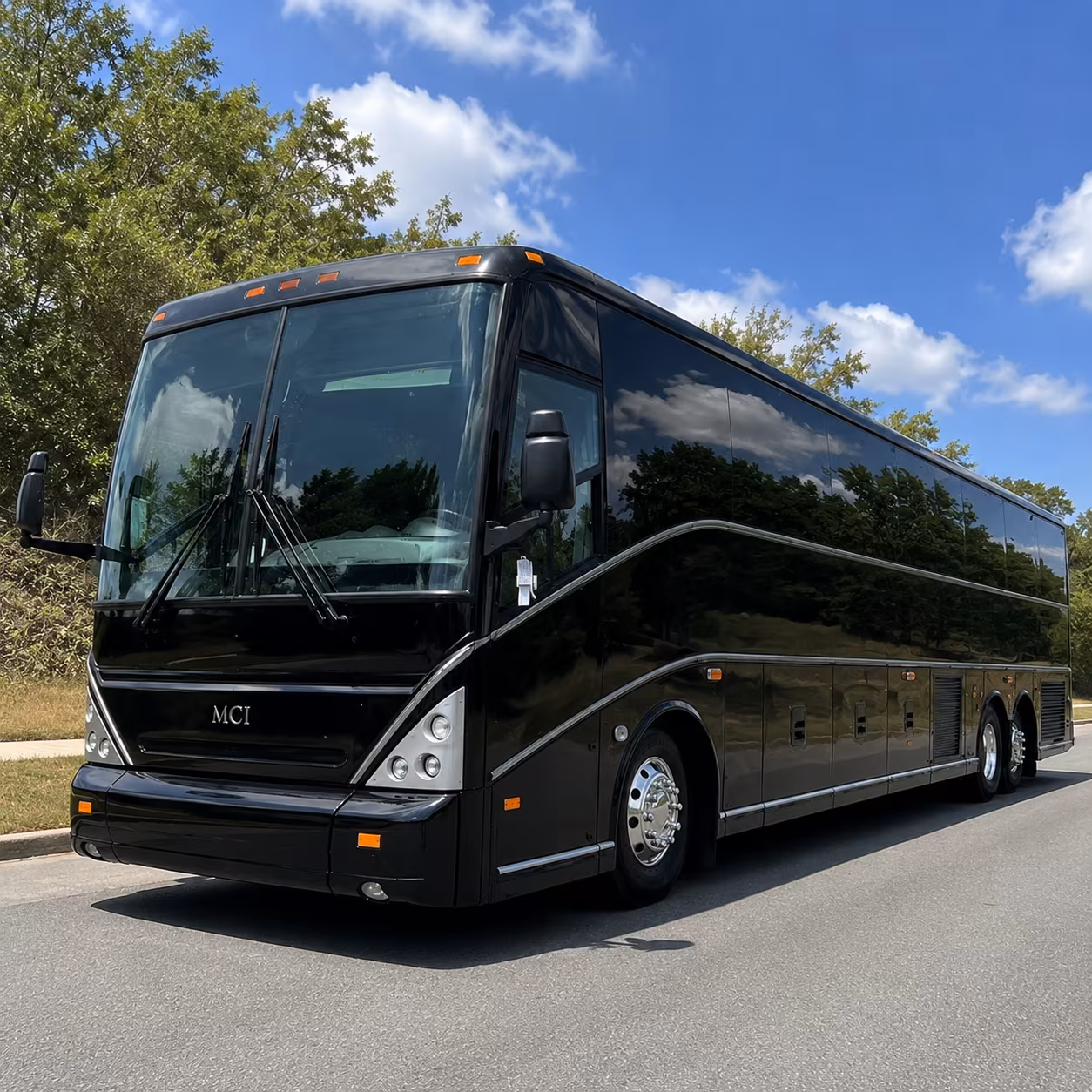 charter buses for corporate events at the national sports center