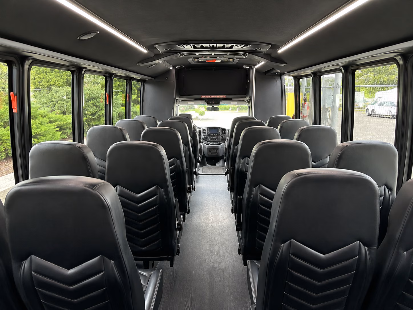 charter buses for large blaine area prom groups heading to the cities