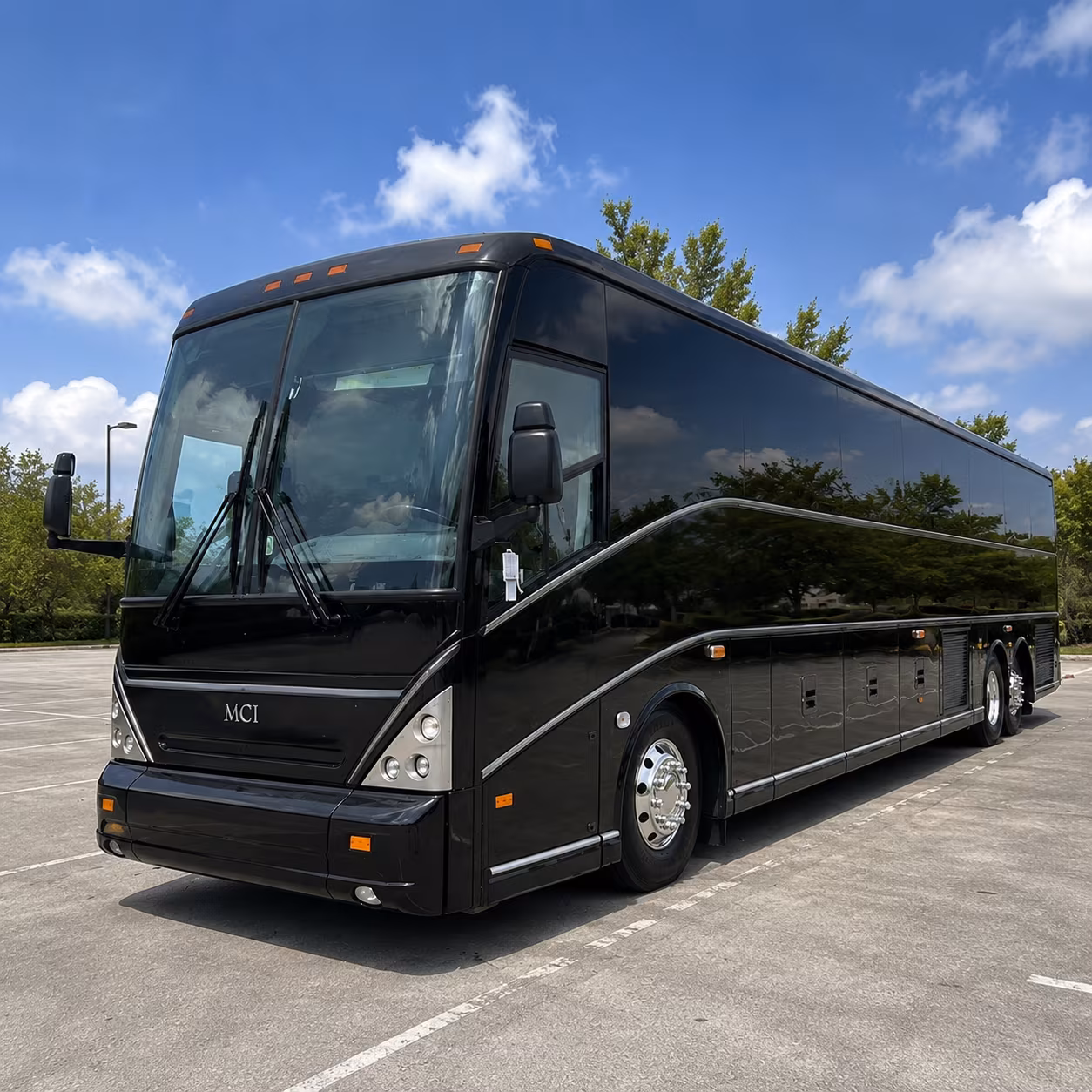 long distance charter buses for blaine fan groups traveling to away games