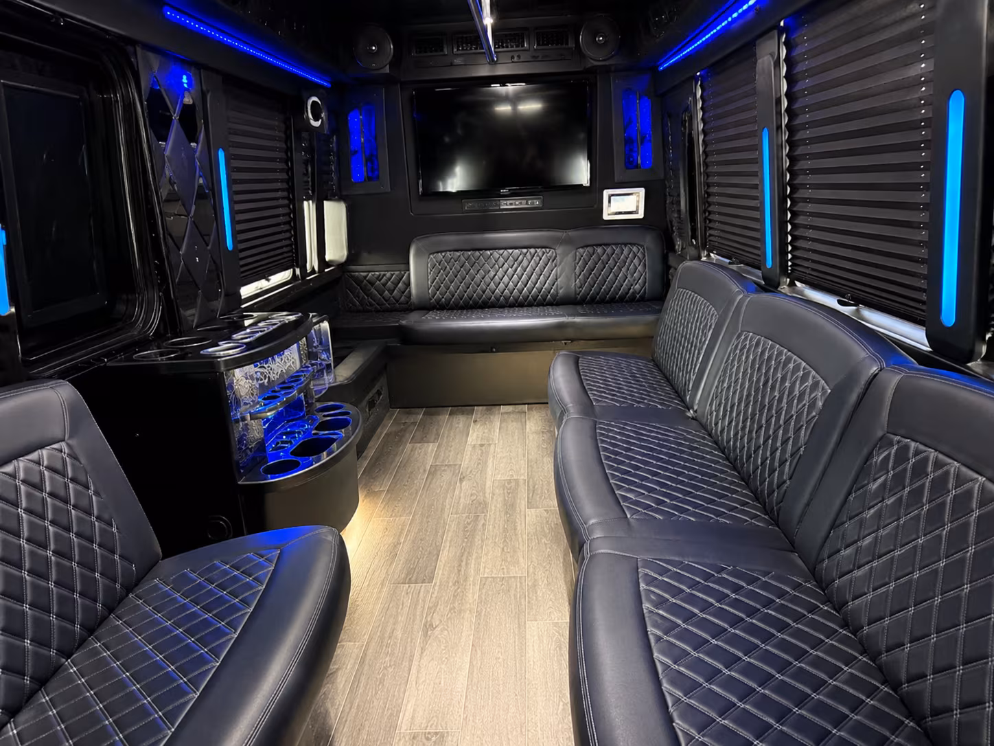 party bus rentals for blaine high school prom night