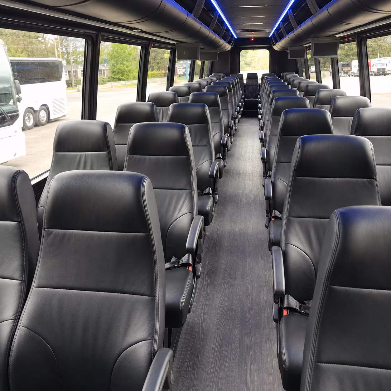 wedding guest shuttle buses between blaine hotels and ceremony venues