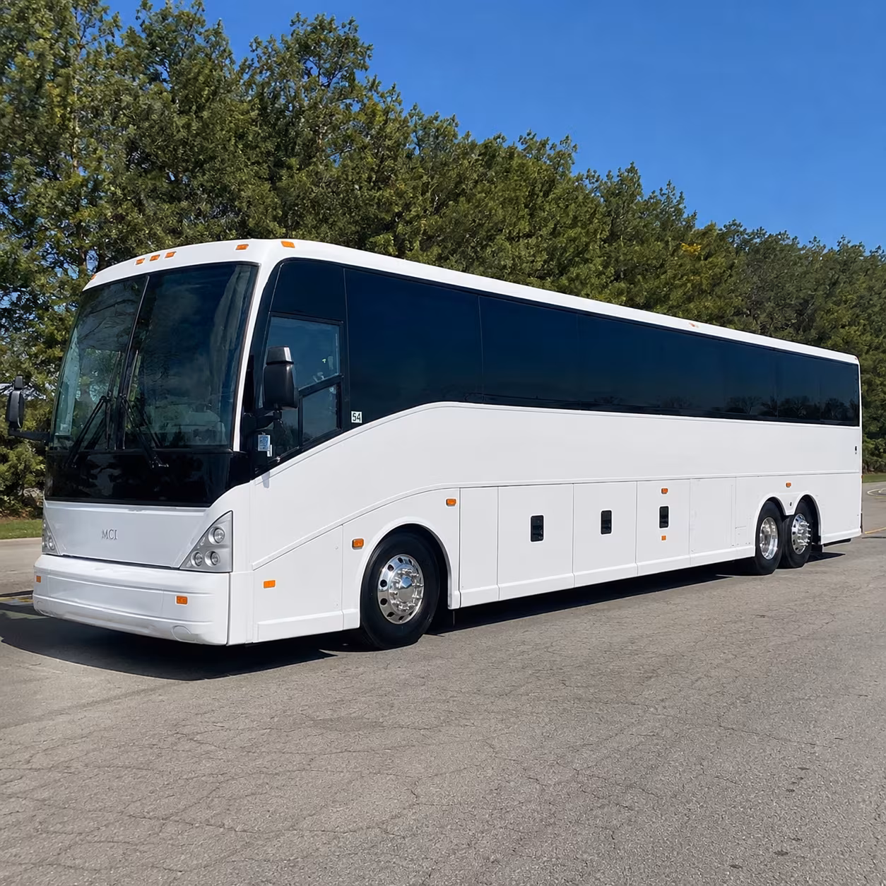youth sports team buses from the national sports center in blaine